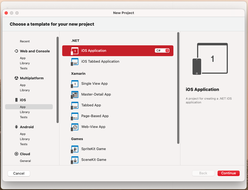 Create Apps for iOS with .NET 7